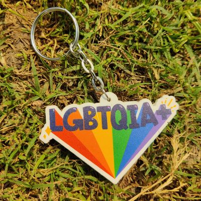 LGBTQIA+ Keychain